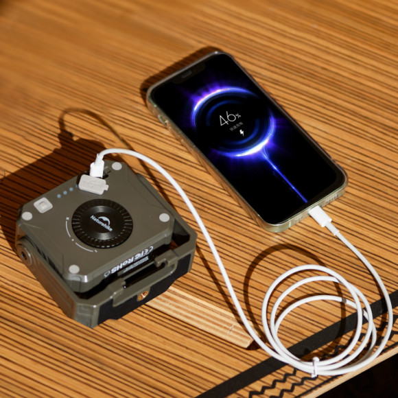 Фонарь прожектор NATUREHIKE, 1200lm, 5200mAh, зеленый