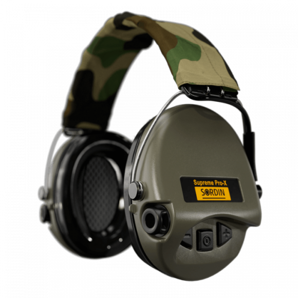 Камуфляжные активные наушники Sordin Supreme Pro-X Led Camo