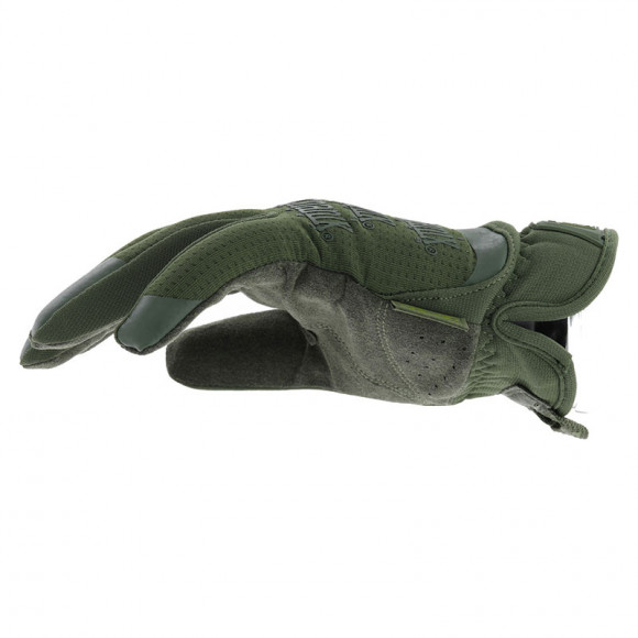 Военные перчатки с сенсорными вставками MECHANIX FastFit OD Green
