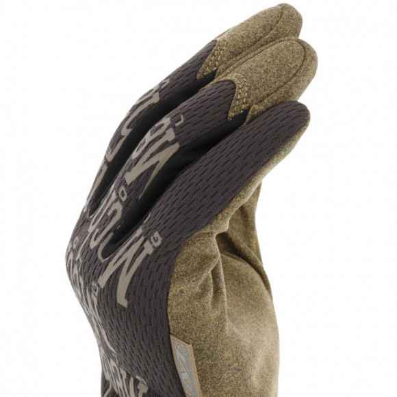 Прочные сенсорные перчатки для производства MECHANIX Work The Original Brown