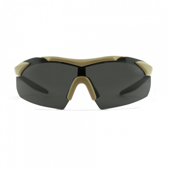 Баллистические очки для стрельбы с защитой от осколков Wiley X Vapor Matte Tan (Clear-Grey-Rust)