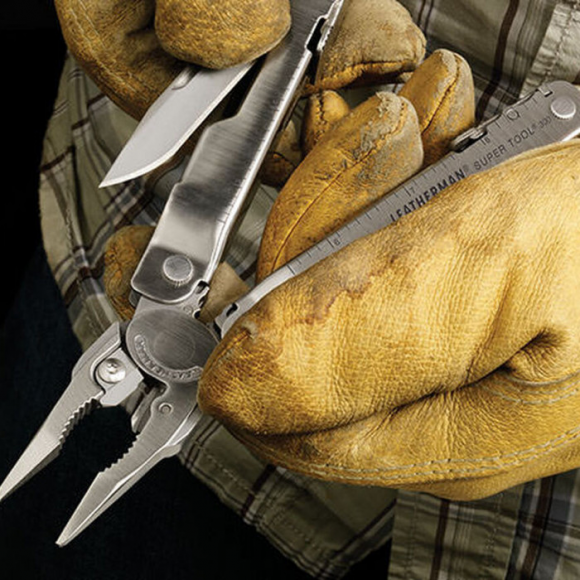 Нож-мультитул с инструментами LEATHERMAN Super Tool 300 Black (Multi-Tool)