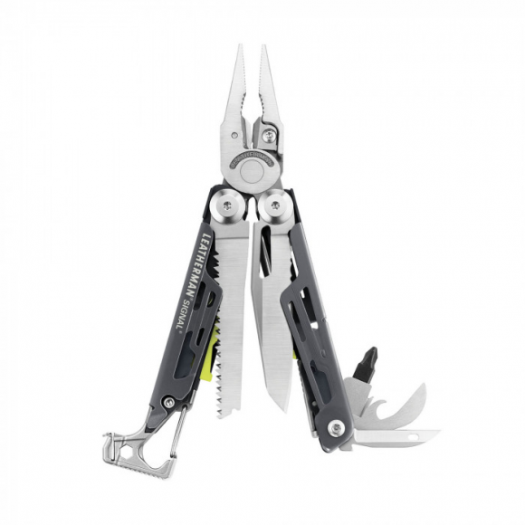 Мульти-инструмент с плоскогубцами и ножом LEATHERMAN Signal Grey (Multi-Tool)