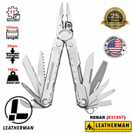 Мультитул с плоскогубцами и ножом LEATHERMAN Rebar Stainless Steel