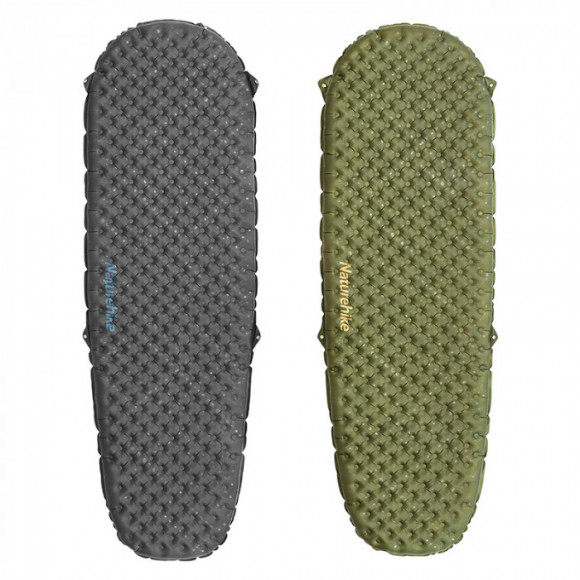 Надувной коврик NATUREHIKE TuYe 3.5 Mummy Green