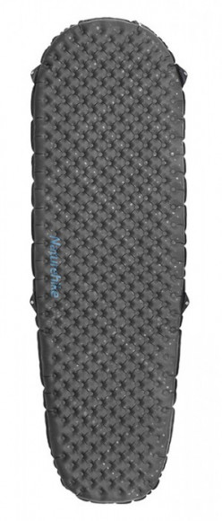 Надувной коврик NATUREHIKE TuYe 3.5 Mummy Grey