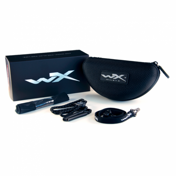 Защитные очки Wiley X Boss Matte Black (Silver Flash)