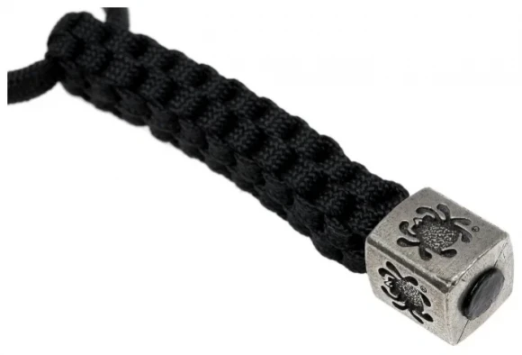 Темляк SPYDERCO Bead Square + Lanyard black