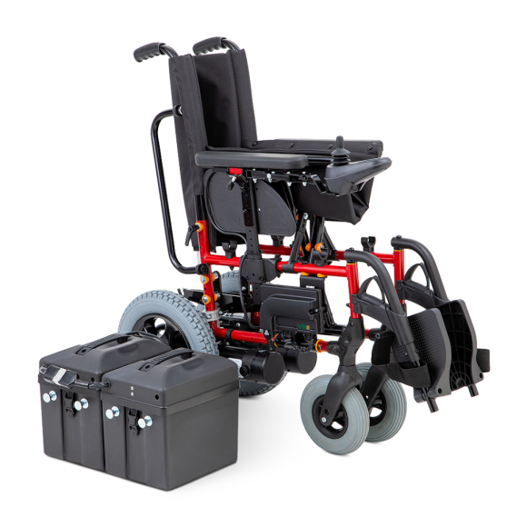 Кресло-коляска электрическая F35R2 c гелевым аккумулятором MNB MNC 40-12