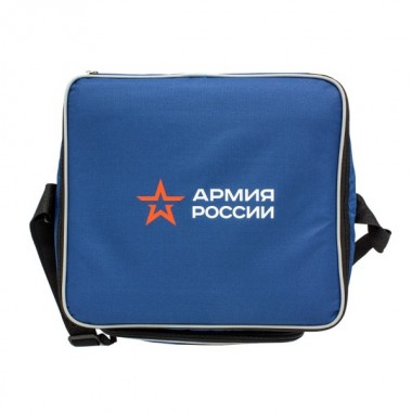 Термосумка АРМИЯ РОССИИ (THERMOS) 19л, 27,5х20,5х25см, синяя, 647917