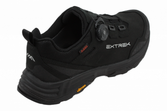 Кроссовки мужские EXTREK Dolomiti black, с системой быстрой шнуровки