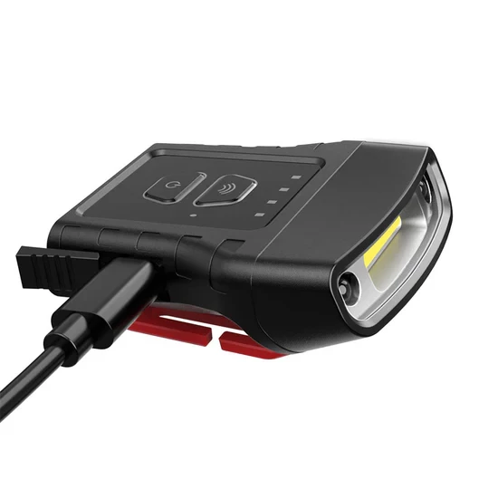 Фонарь на кепку KLARUS HC3, 100Lm, акк.500mAh, красный