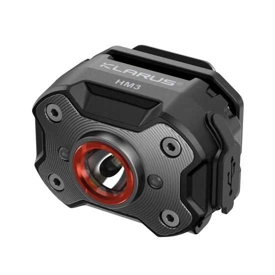 Фонарь налобный KLARUS HM3, 670Lm, акк.200mAh, черный