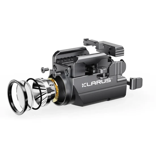 Фонарь тактический KLARUS GL2, 1000Lm, акк.400mAh, зеленый лазер